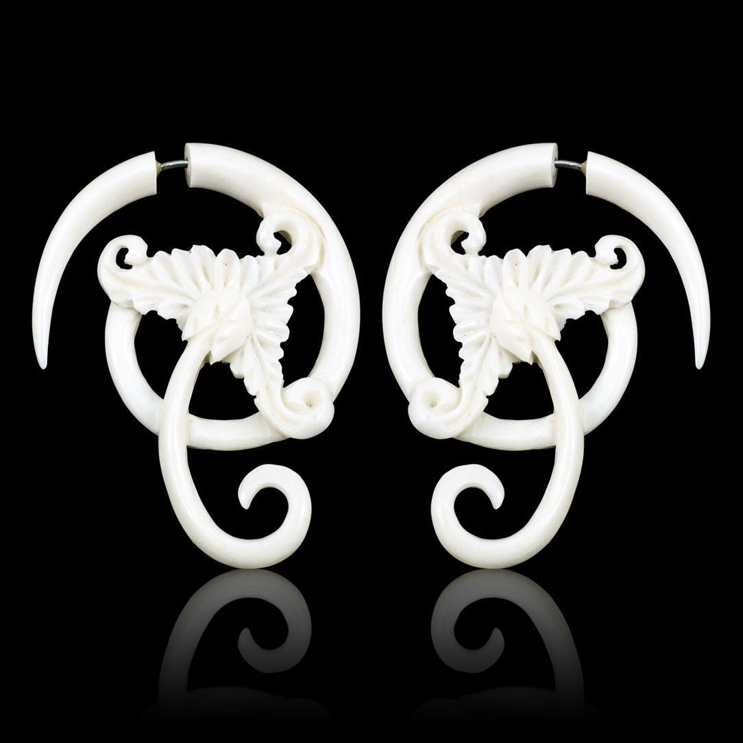 Last Pair! Water Lilly Curls - Bone - Tree Spirit Wellness