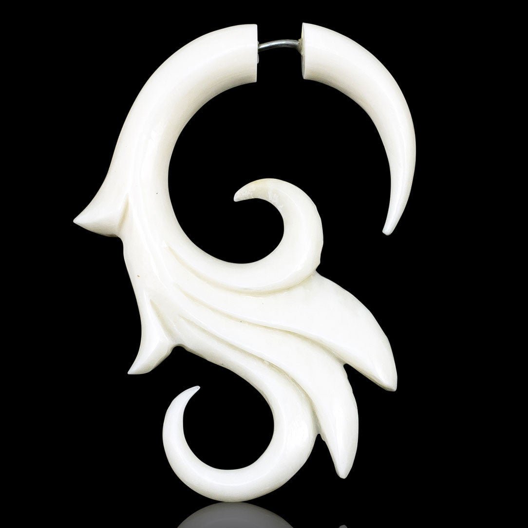 Last Pair! Yonah Wings - Bone - Tree Spirit Wellness