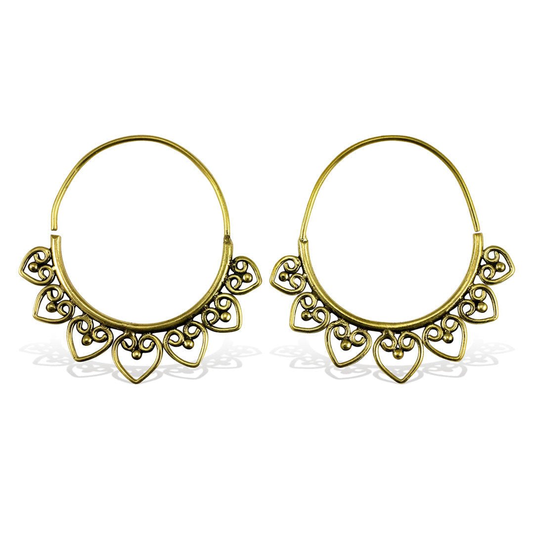 Last Pair! Zara Hoops - Tree Spirit Wellness