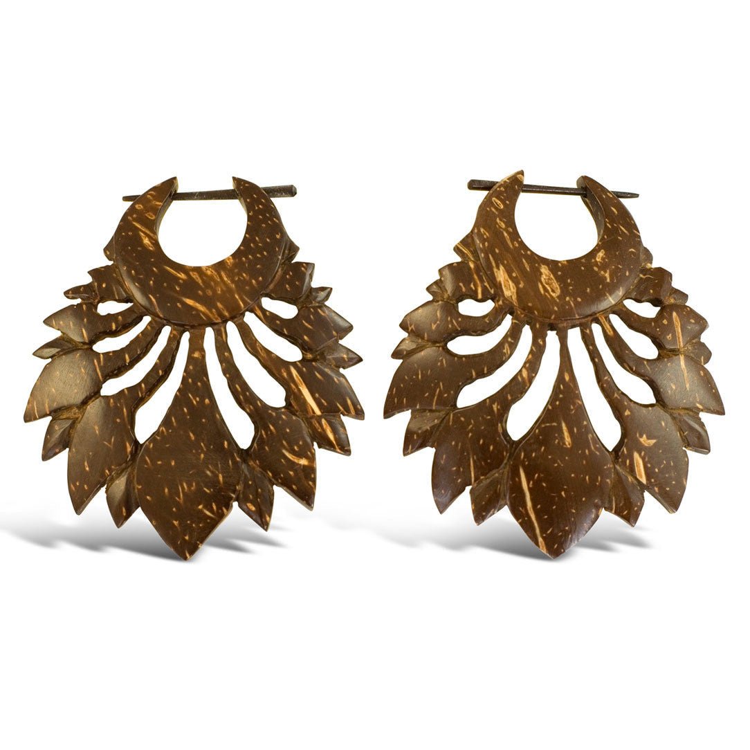 Leilani Hoops - Coconut - Tree Spirit Wellness