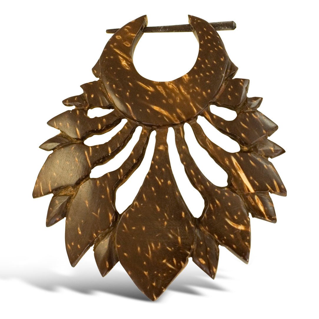 Leilani Hoops - Coconut - Tree Spirit Wellness