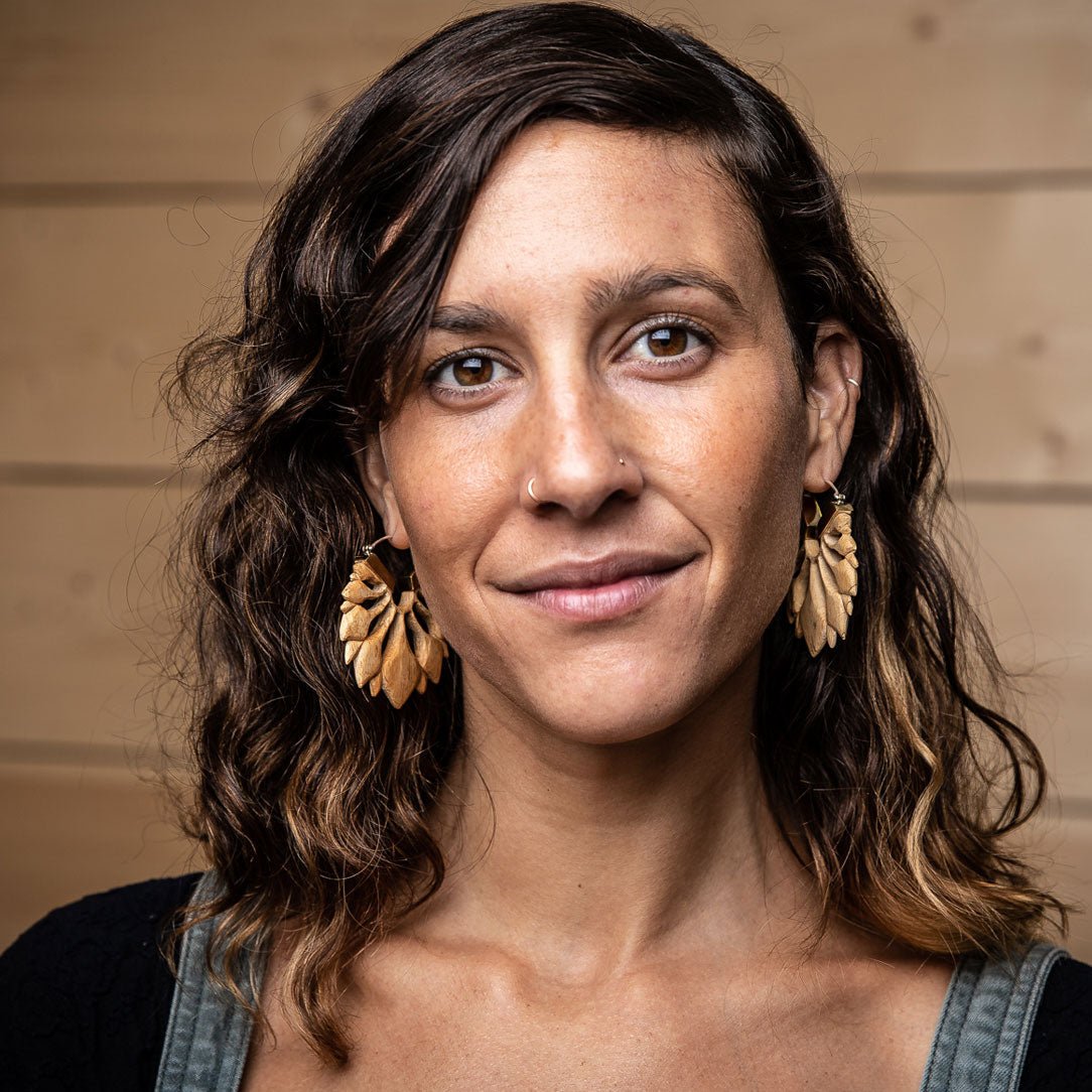 Leilani Hoops - Wood - Tree Spirit Wellness