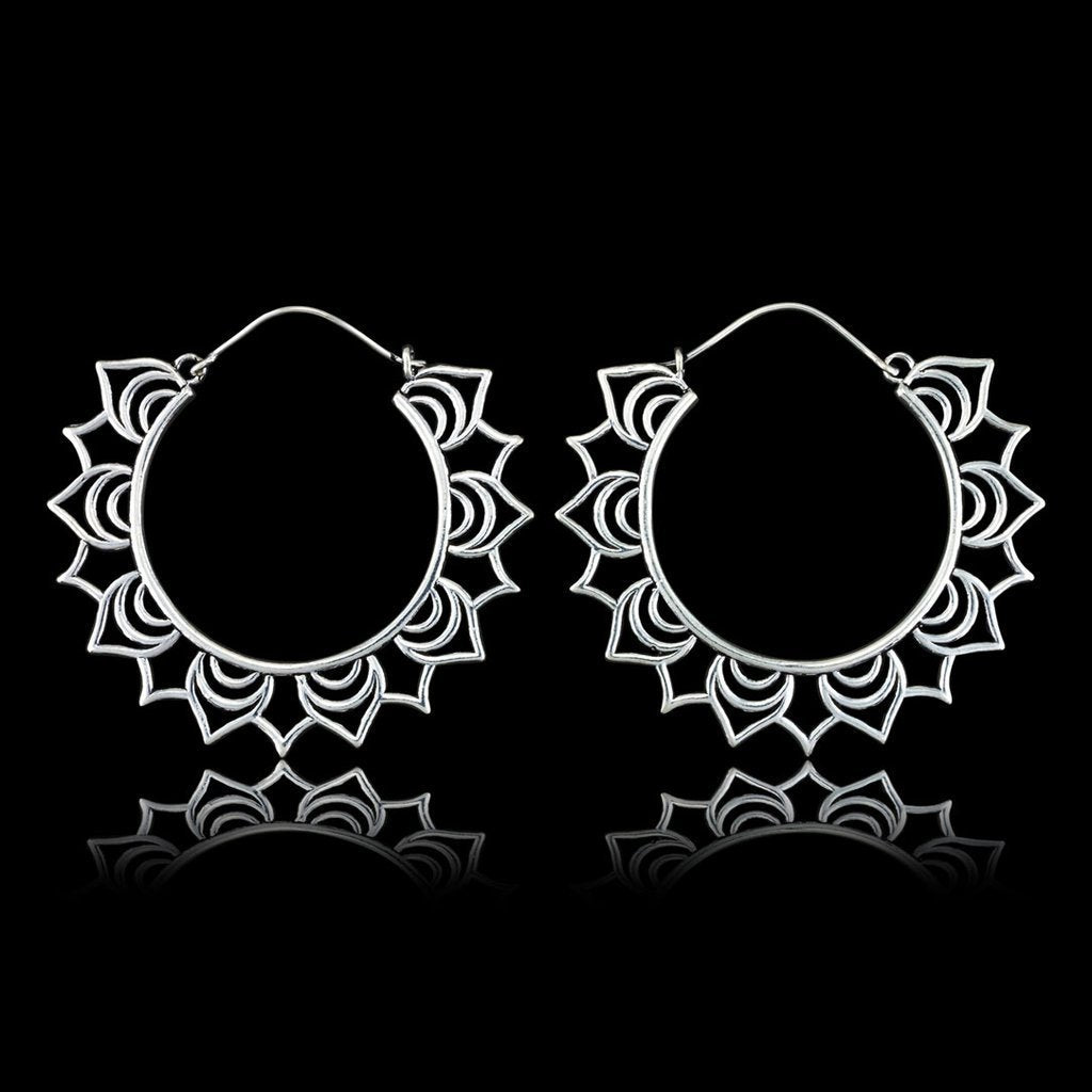 LOTUS SUN HOOPS freeshipping - Tree Spirit Wellness