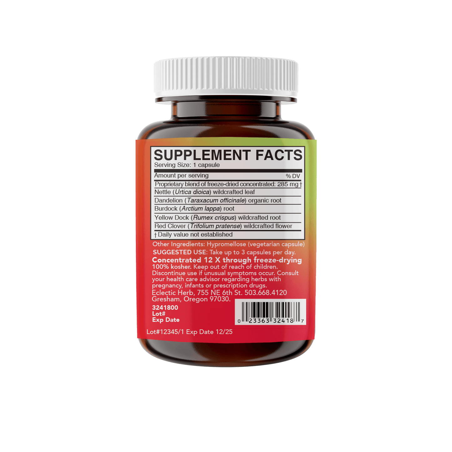 LYMPH & BLOOD CLEANSE CAPSULES - Tree Spirit Wellness