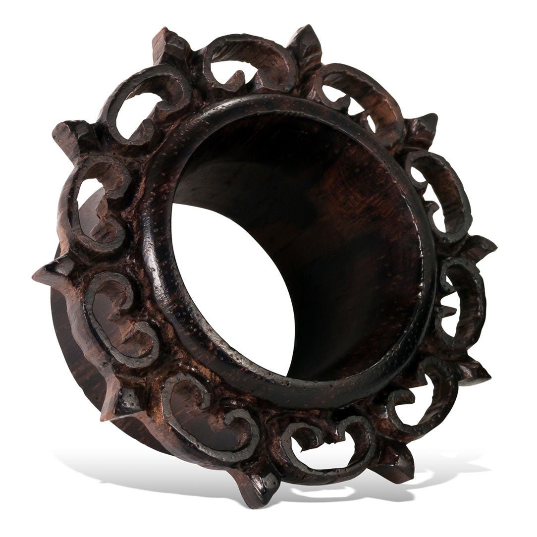 Mandala Tunnels - Brown Wood - Tree Spirit Wellness