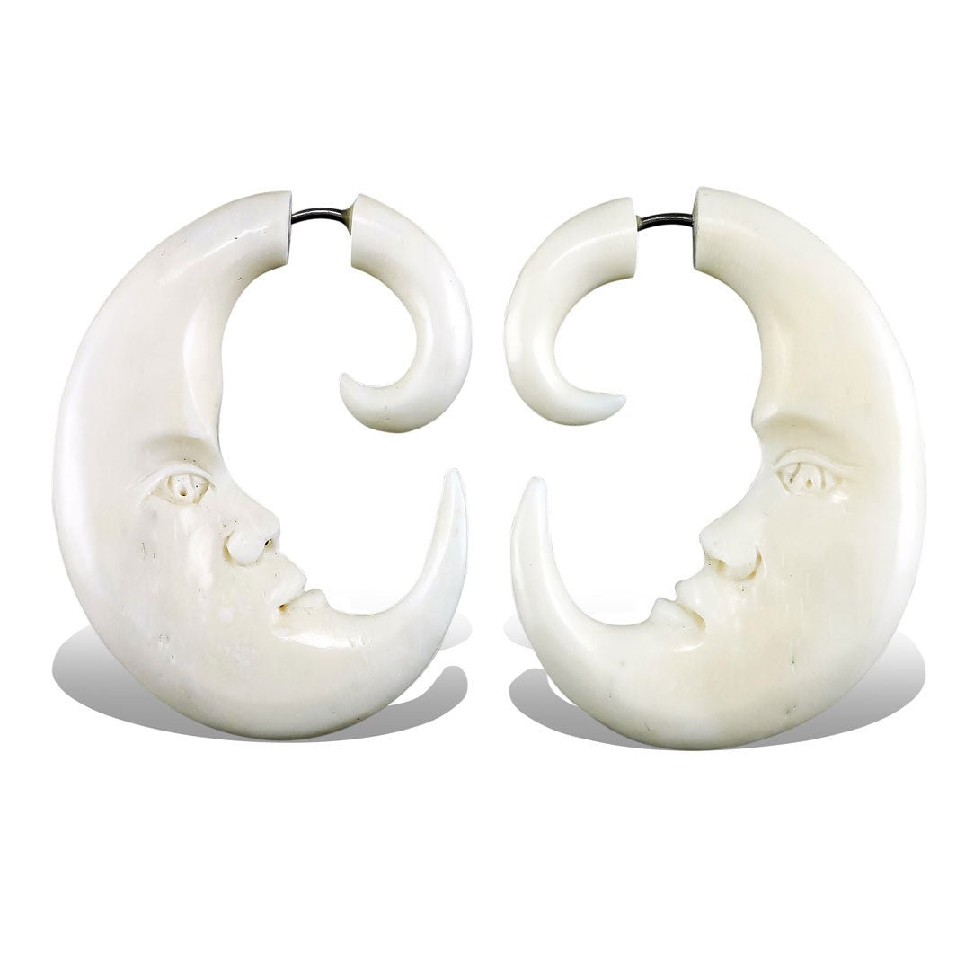 Moon Drops - Bone - Tree Spirit Wellness