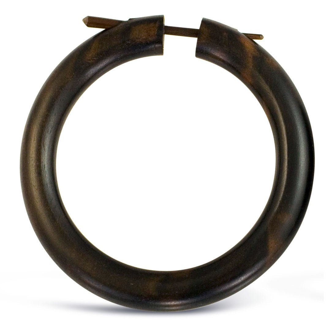 Namaya Hoops - Black Wood - Tree Spirit Wellness