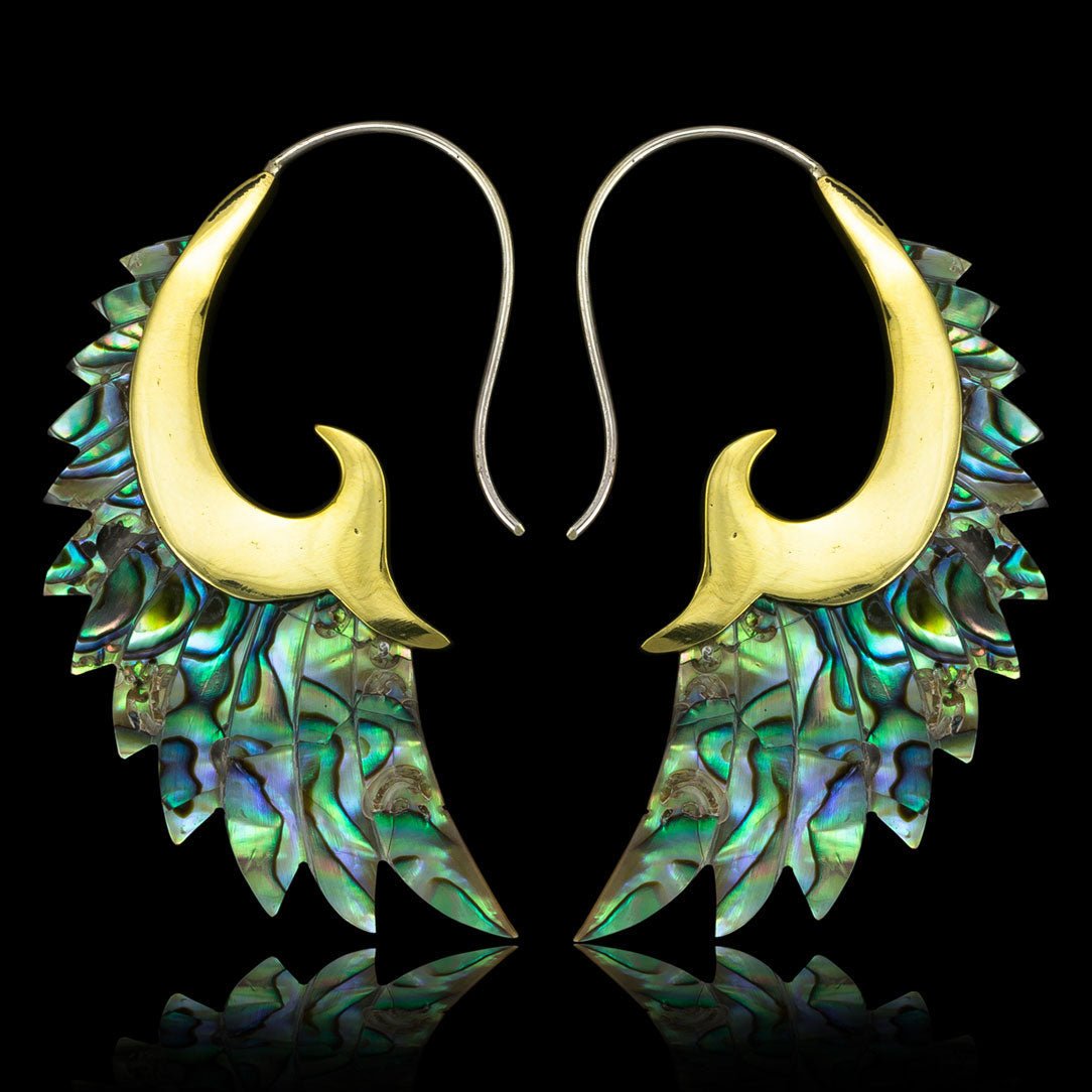 Nava Wings - Silver Posts - Tree Spirit Wellness