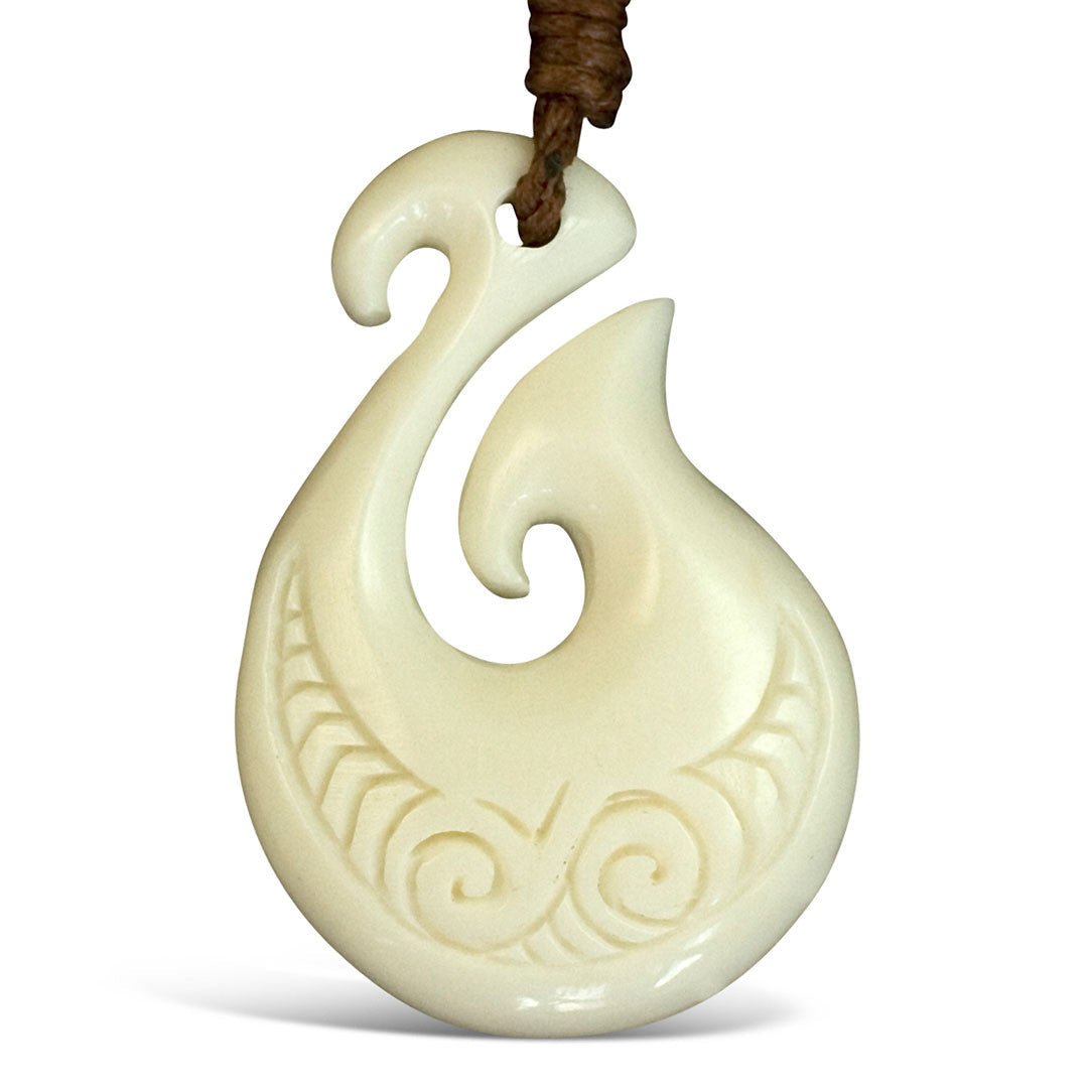 Nepal Hook - Bone - Tree Spirit Wellness