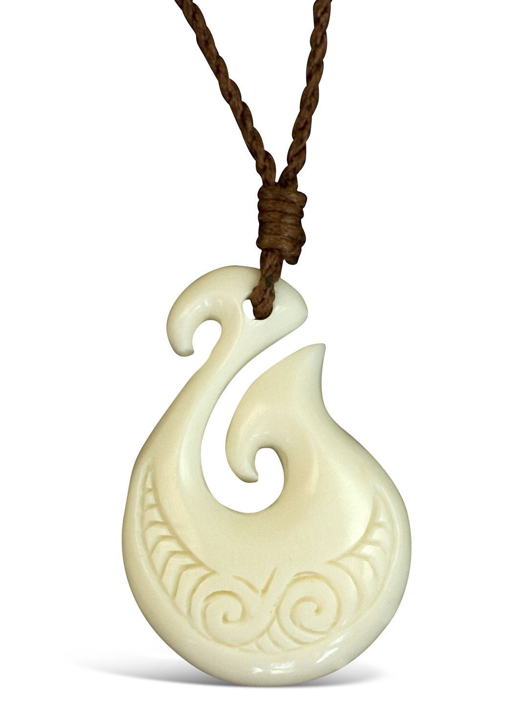 Nepal Hook - Bone - Tree Spirit Wellness