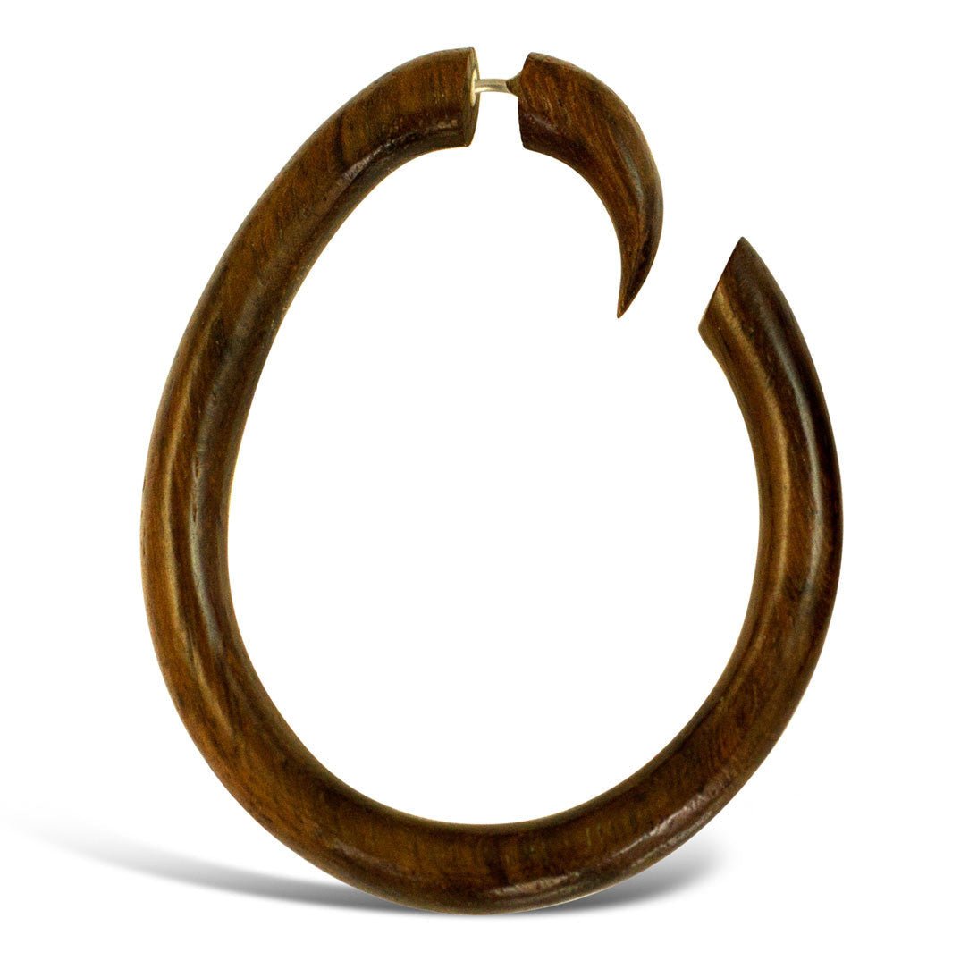 Obasi Hoops - Wood - Tree Spirit Wellness