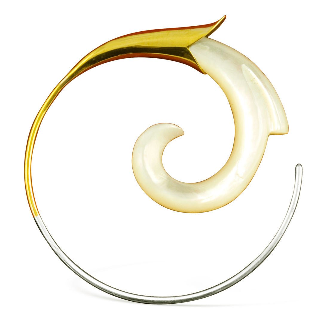 Olivia Spirals - Shell - Tree Spirit Wellness