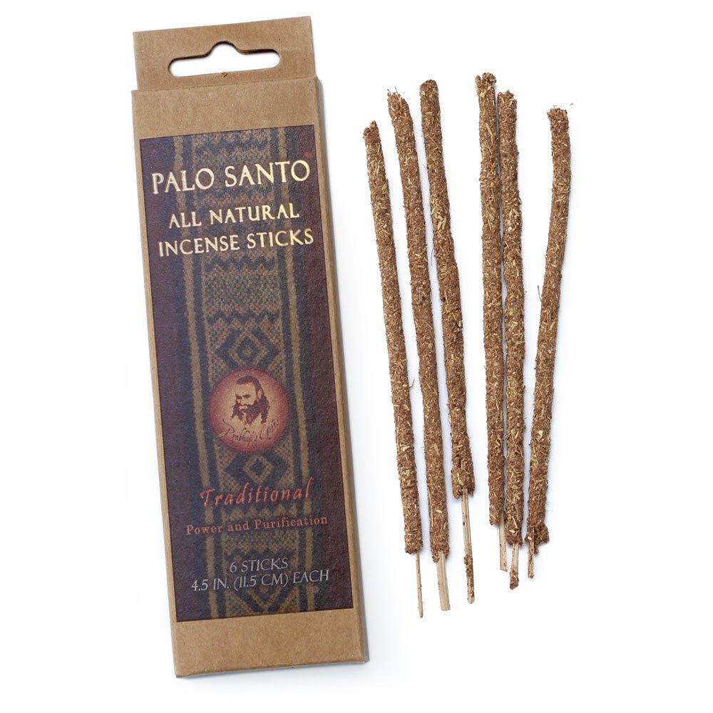 Incense Sticks Palo Santo Traditional - Power & Purification - 6 Incense  Sticks
