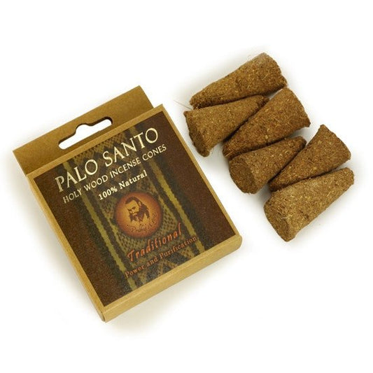 Palo Santo Traditional - Power & Purification - 6 Incense Cones - Tree Spirit Wellness