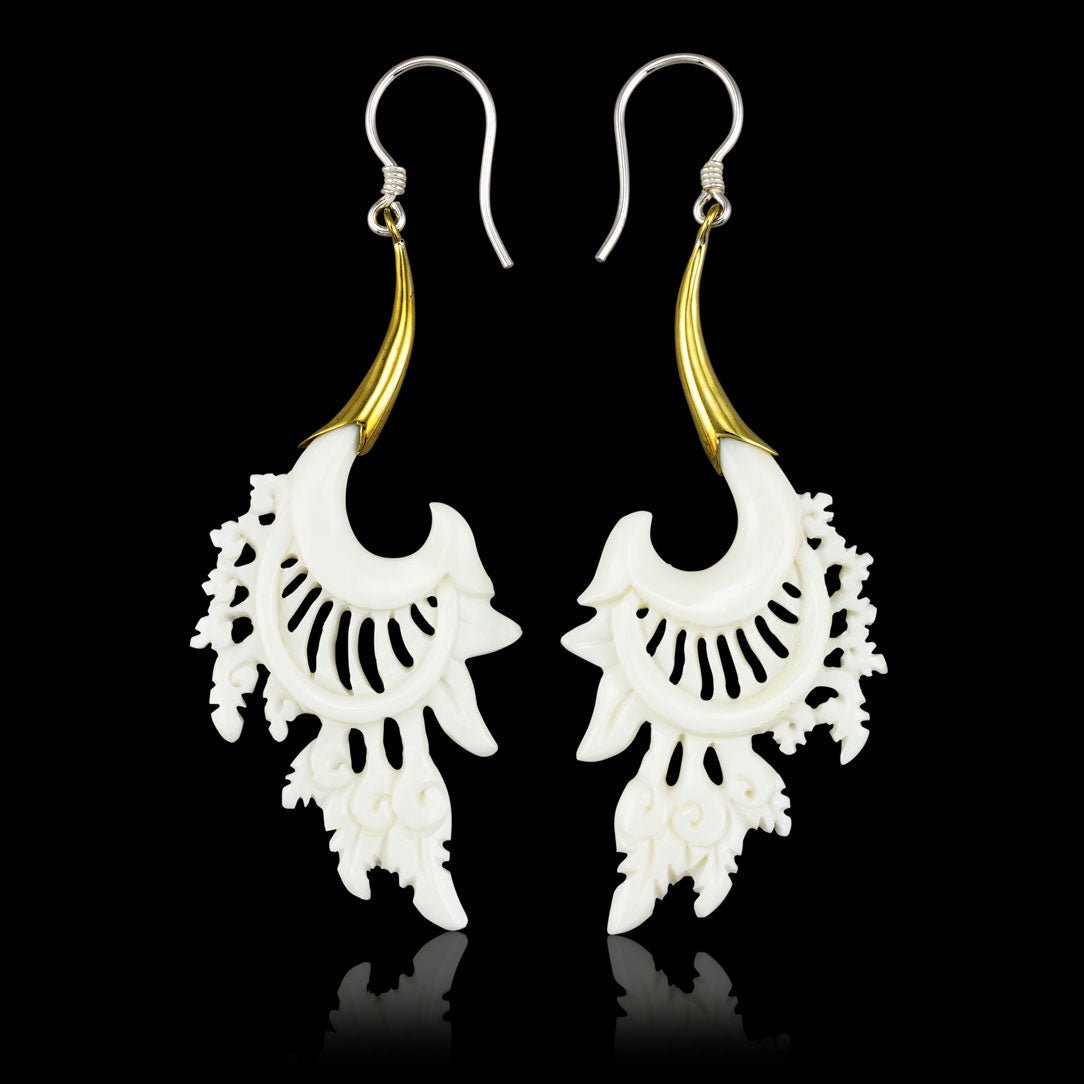 Pearl Headdress - Bone - Tree Spirit Wellness