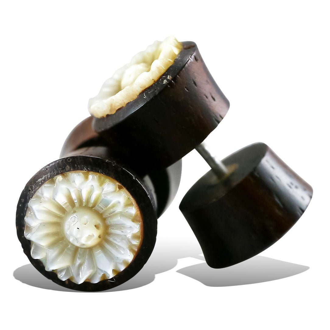 Pearl Sunflower - Wood - Tree Spirit Wellness