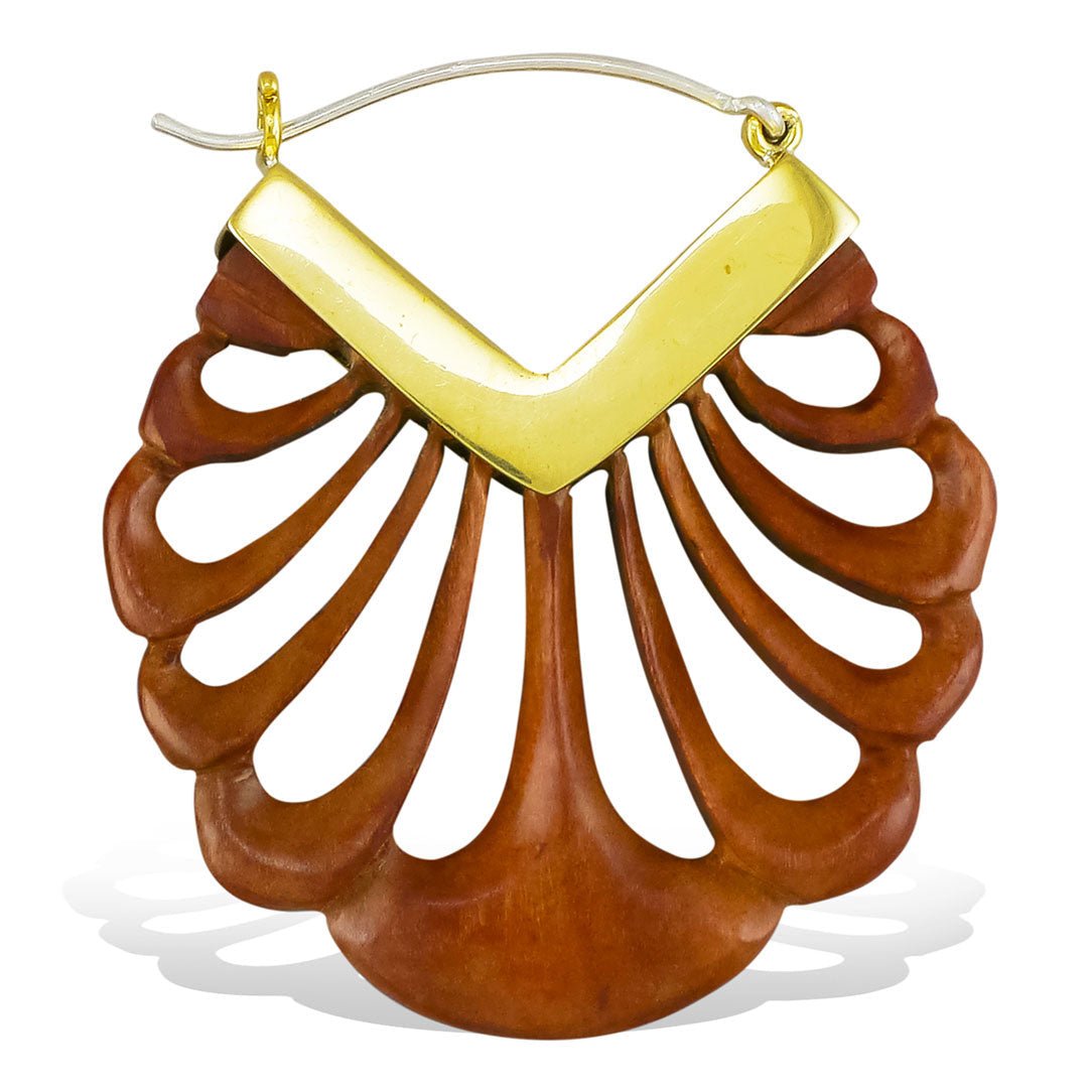 Poseidon Hoops - Wood - Tree Spirit Wellness
