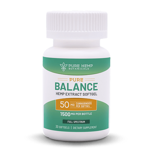 Pure Balance softgels 1,500 mg Full Spectrum CBD - Tree Spirit Wellness