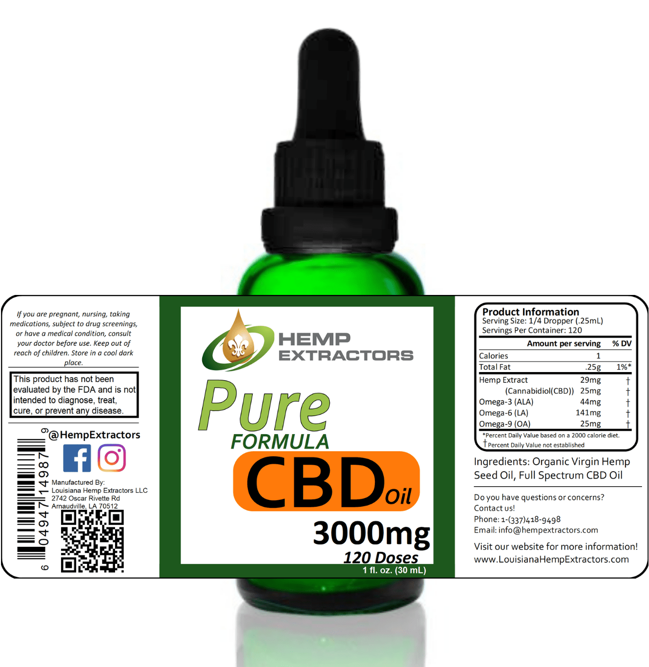 Pure Formula CBD - Tree Spirit Wellness