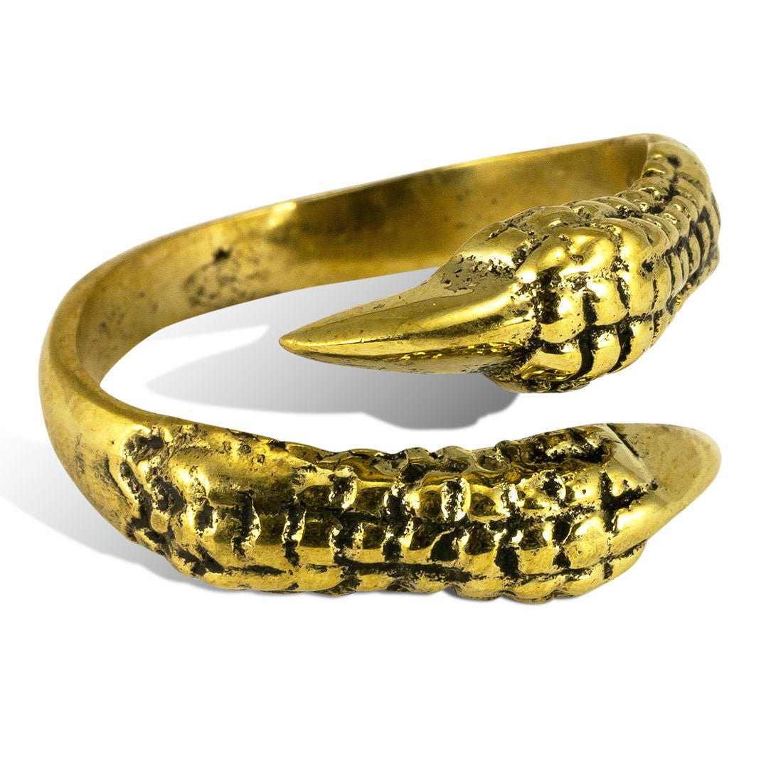 Ravens Claw Ring - Brass - Tree Spirit Wellness