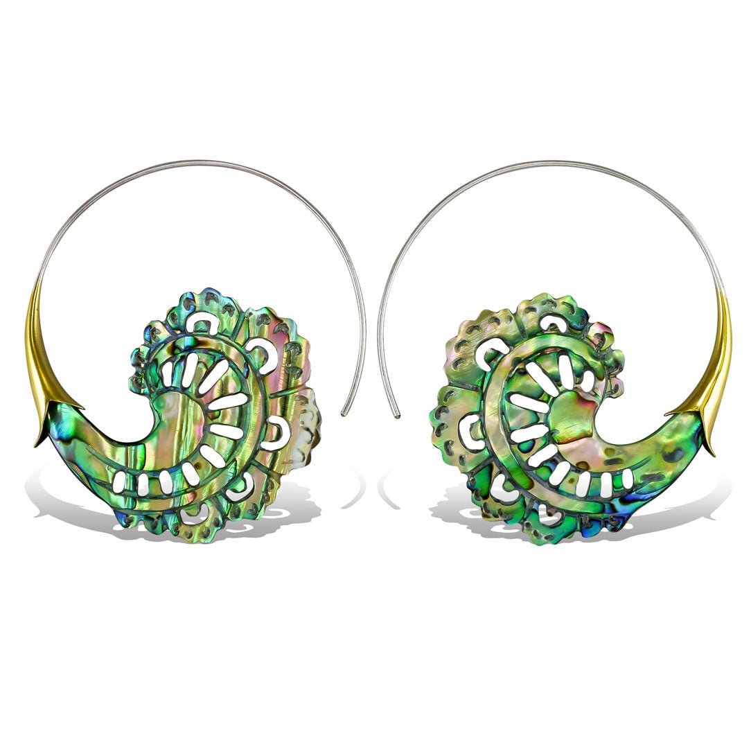 Regina Spirals - Abalone Shell - Tree Spirit Wellness