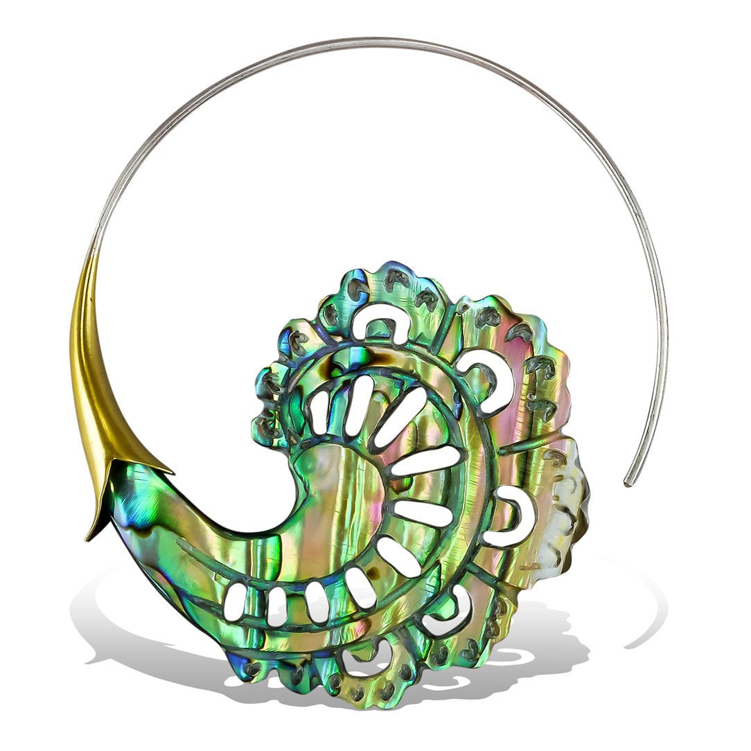 Regina Spirals - Abalone Shell - Tree Spirit Wellness