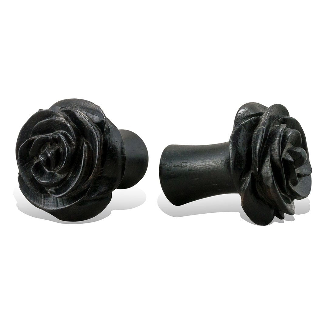 Rose Plugs - Black Wood - Tree Spirit Wellness