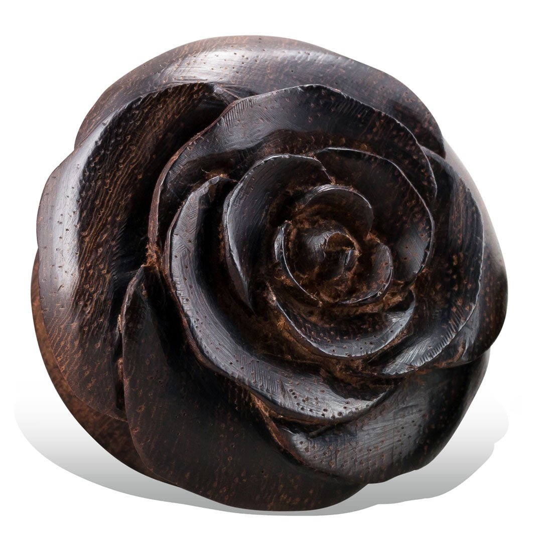 Rose Plugs - Brown Wood - Tree Spirit Wellness