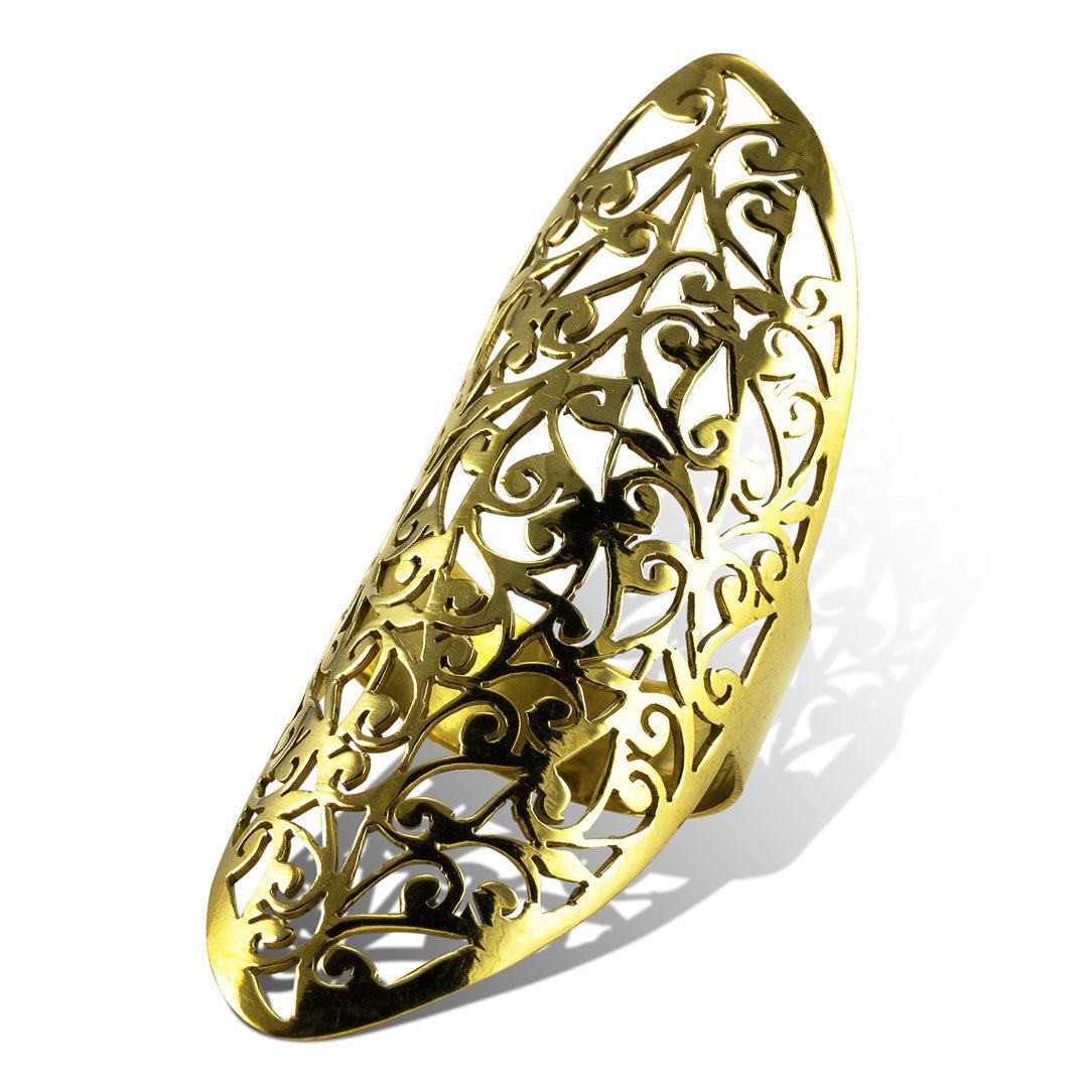 Sacred Vine Ring - Brass - Tree Spirit Wellness