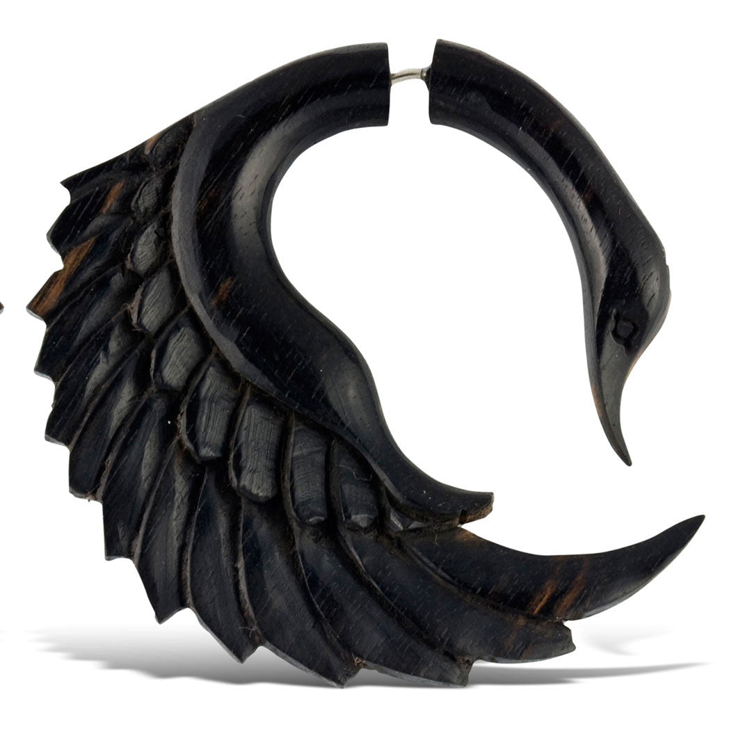 Sankofa Swans - Wood - Tree Spirit Wellness