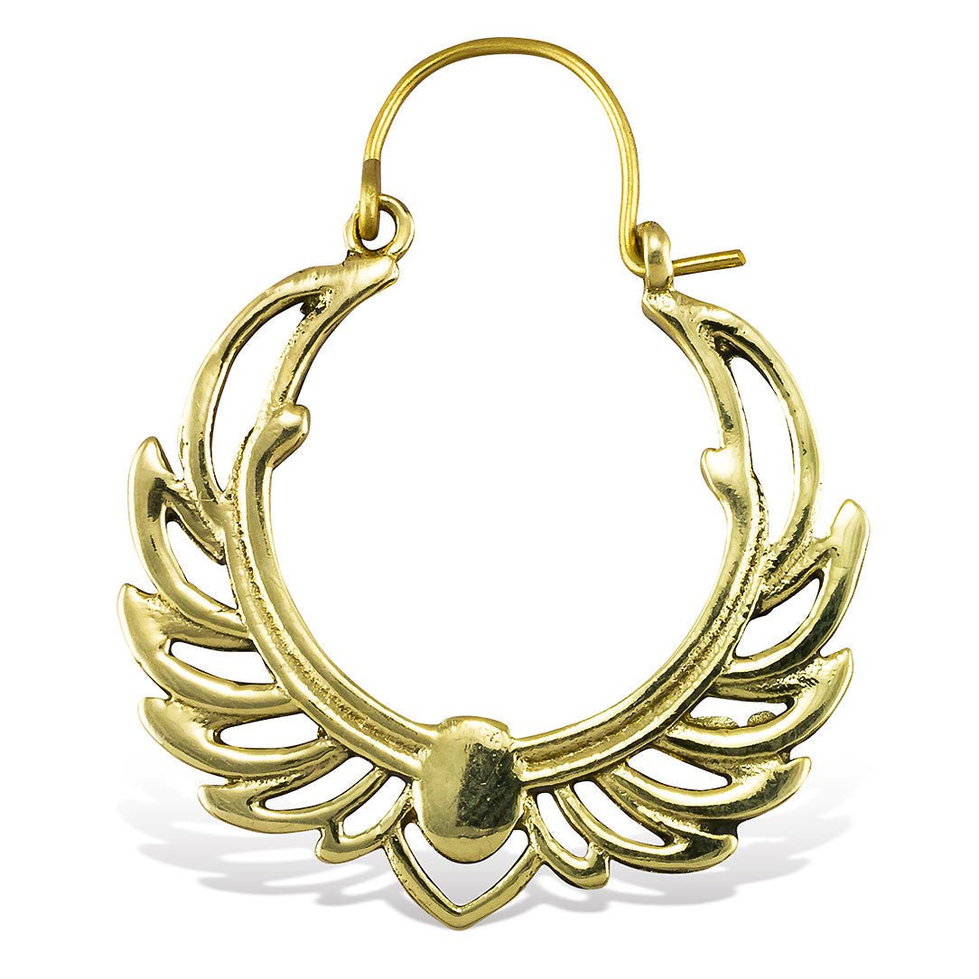 Scarab Hoops - Tree Spirit Wellness