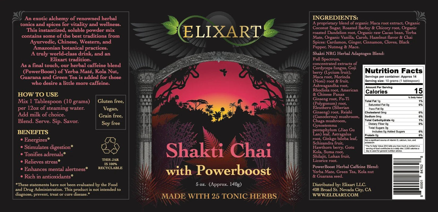 Shakti Chai w/ Powerboost - Tree Spirit Wellness