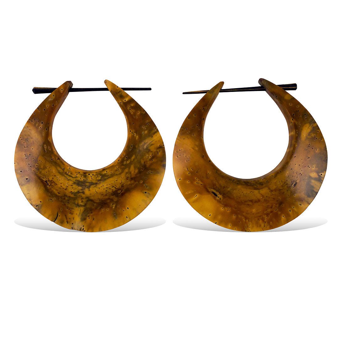 Shana Hoops - Piassava Palm Nut - Tree Spirit Wellness