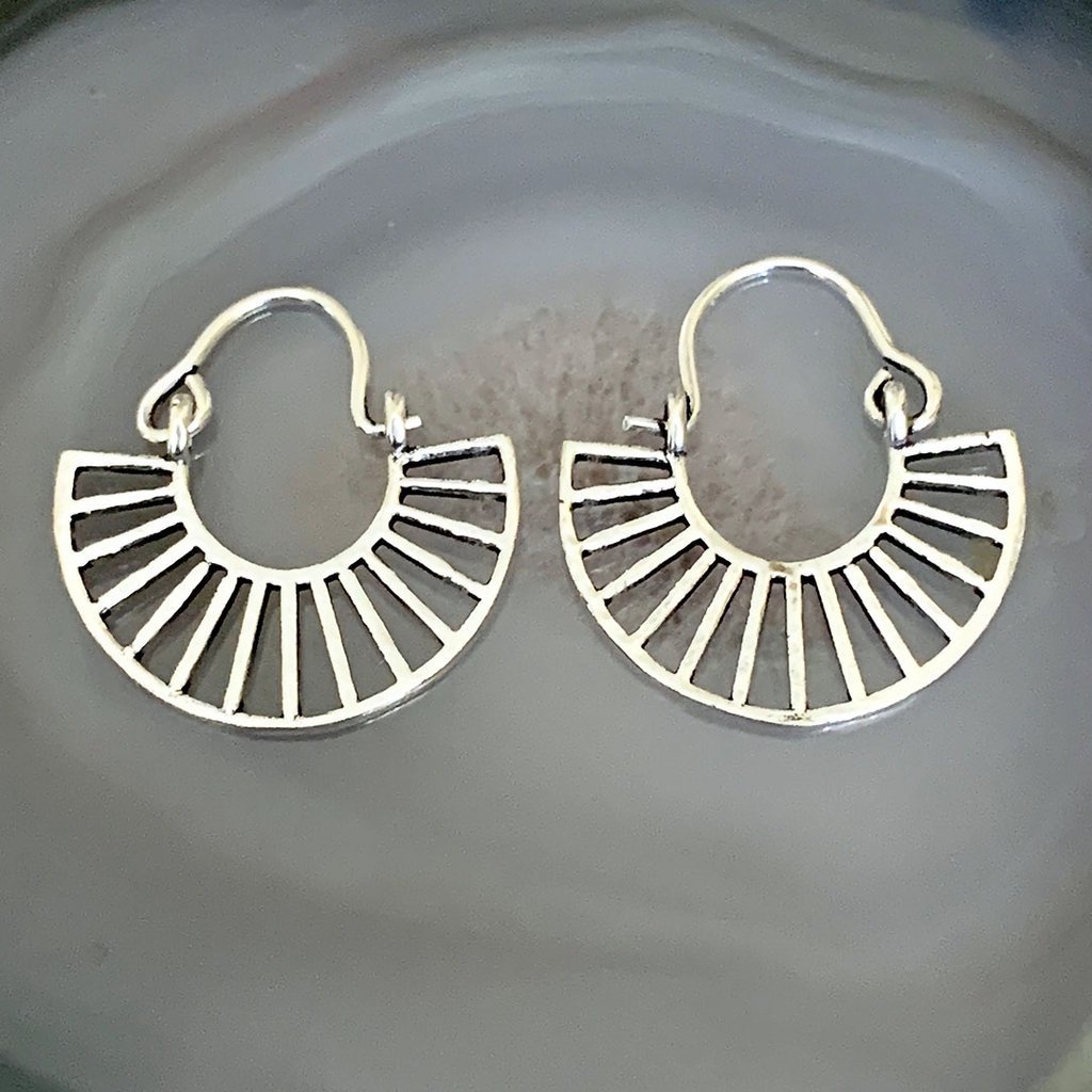 SMALL FAN HOOPS freeshipping - Tree Spirit Wellness