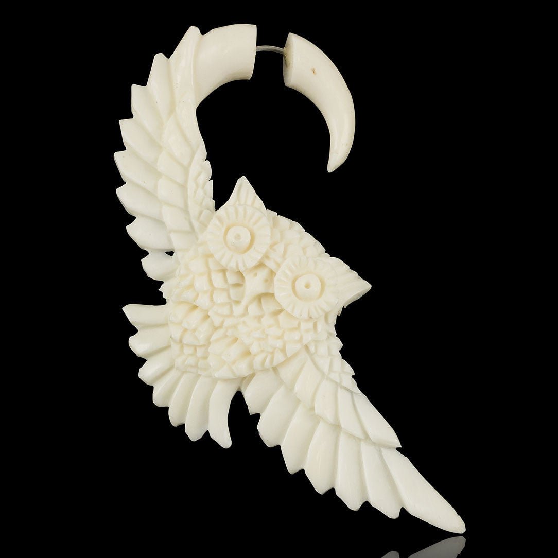 Soaring Owls - Bone - Tree Spirit Wellness