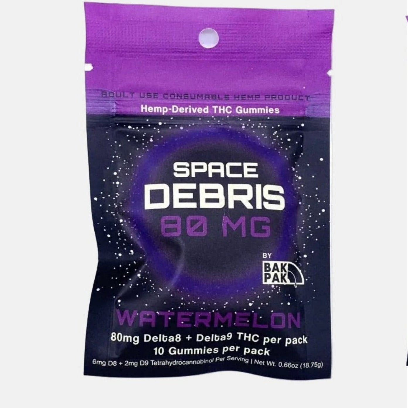 Space Debris 80 - 10ct. 8mg (box of 20) - Tree Spirit Wellness