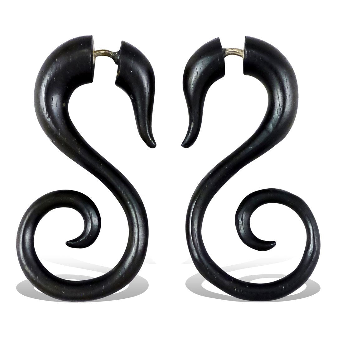 Spiral Tails - Wood - Tree Spirit Wellness