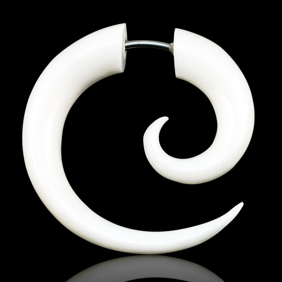 Spirals - Bone - Tree Spirit Wellness