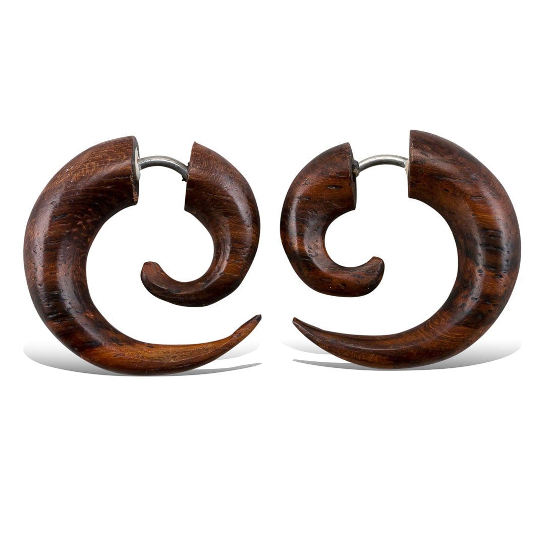 Spirals - Brown Sono Wood - Tree Spirit Wellness
