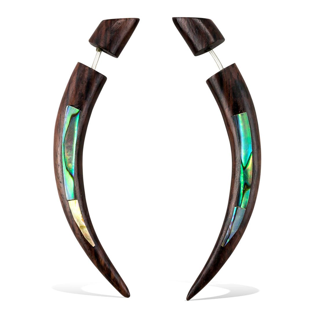 Talons with Abalone - Wood - Tree Spirit Wellness
