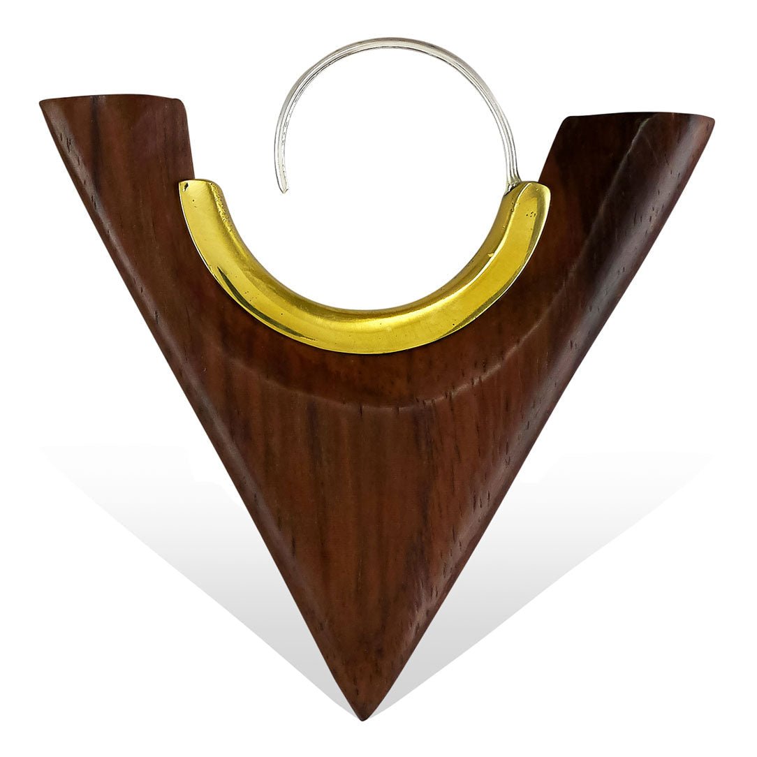Temple Hoops - Wood - Tree Spirit Wellness