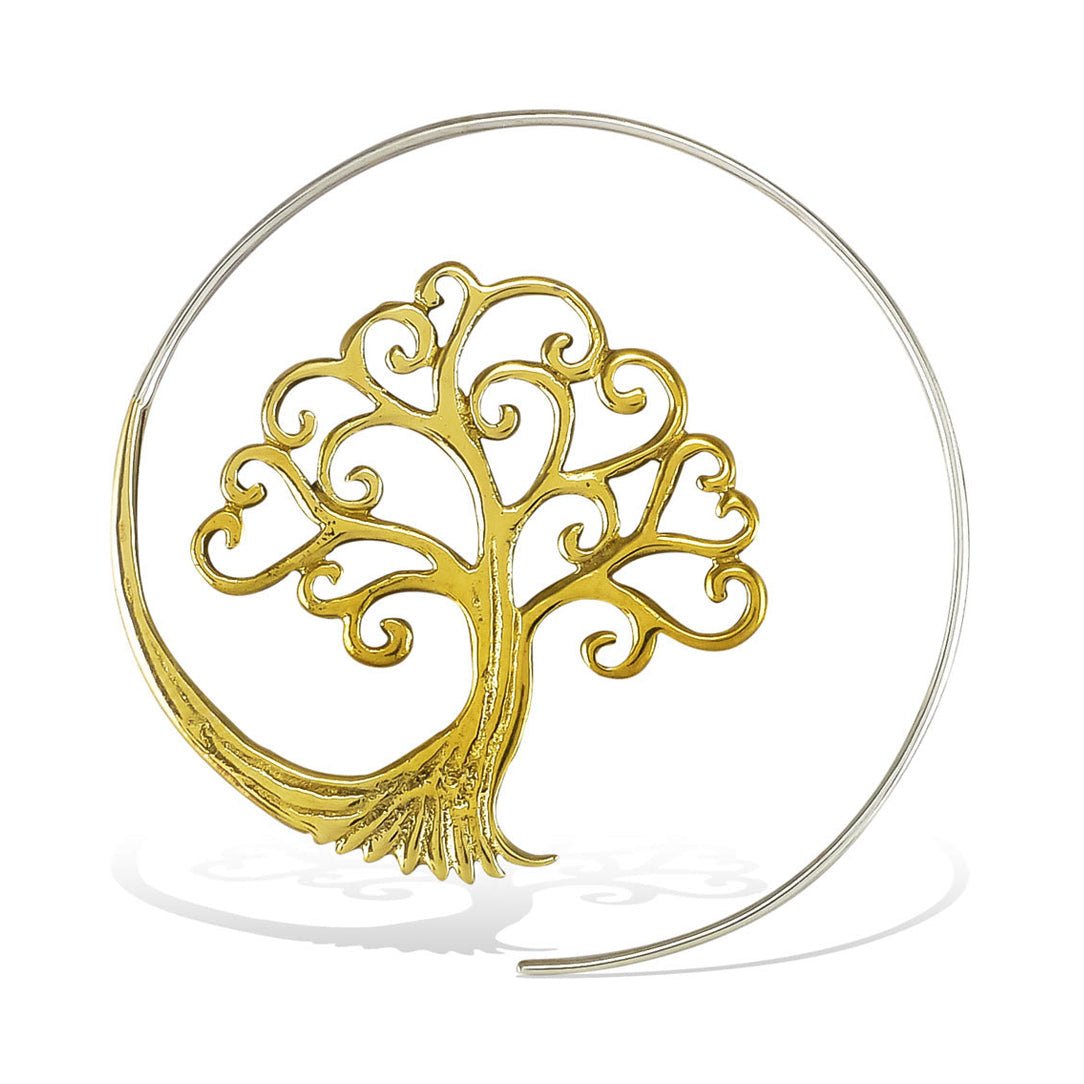 Tree of Life Spirals - Silver Posts - Tree Spirit Wellness