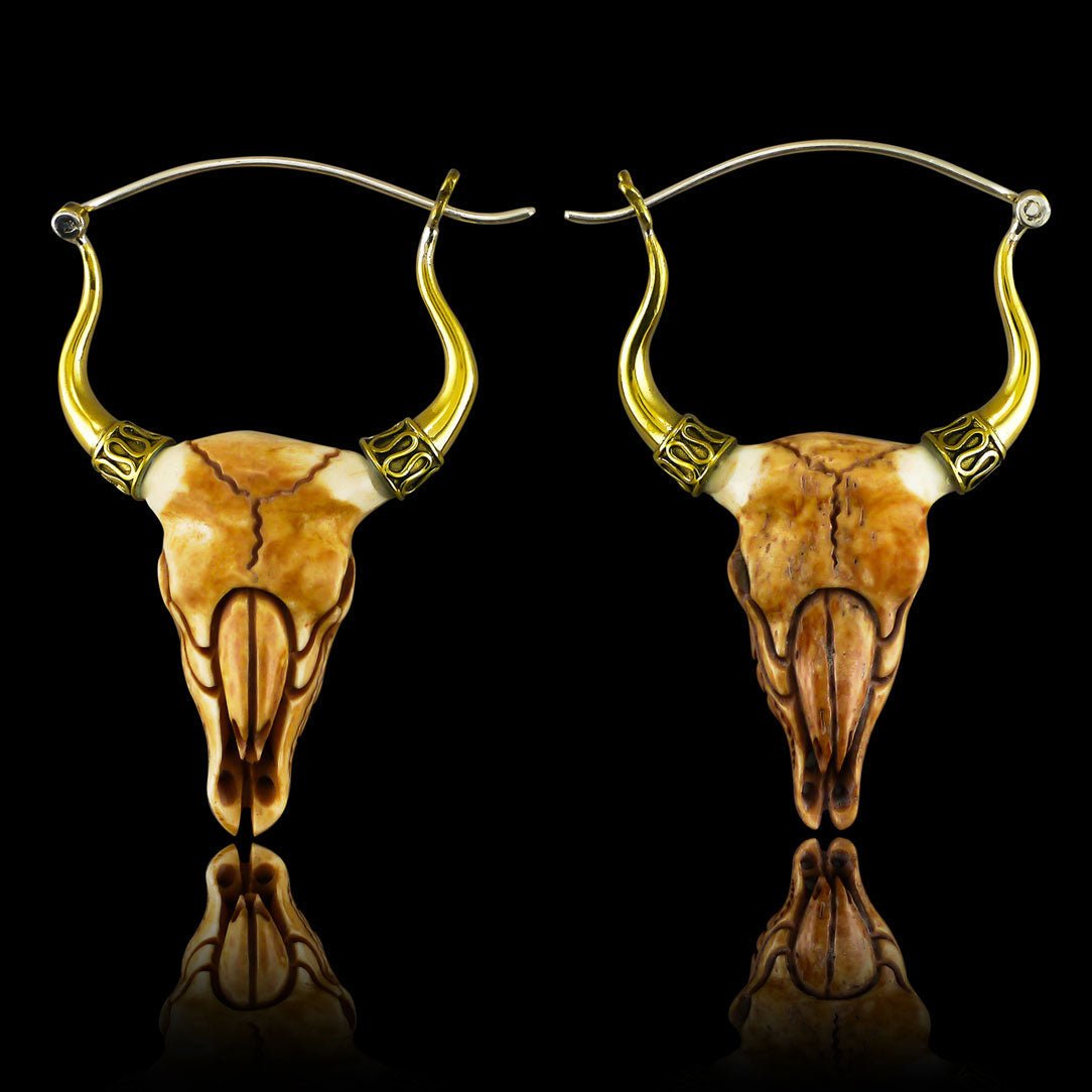 Tribal Skulls - Stained Bone - Tree Spirit Wellness