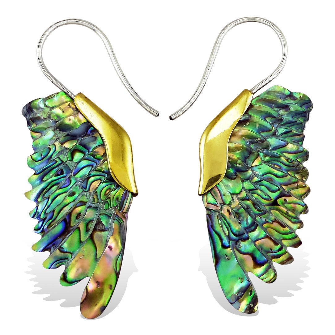 Tulsi Wings - Abalone Shell - Tree Spirit Wellness