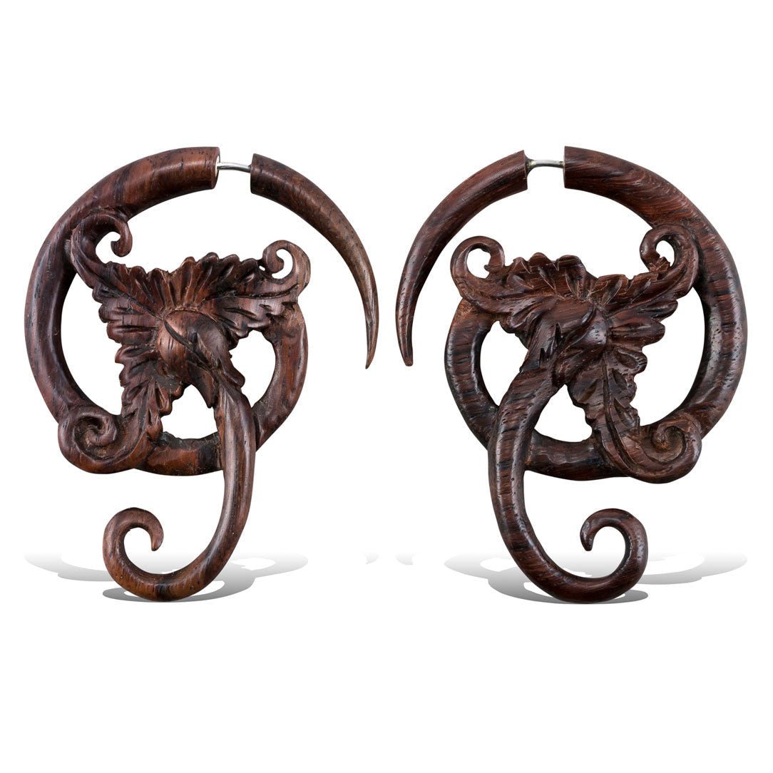Water Lilly Curls - Wood - Tree Spirit Wellness