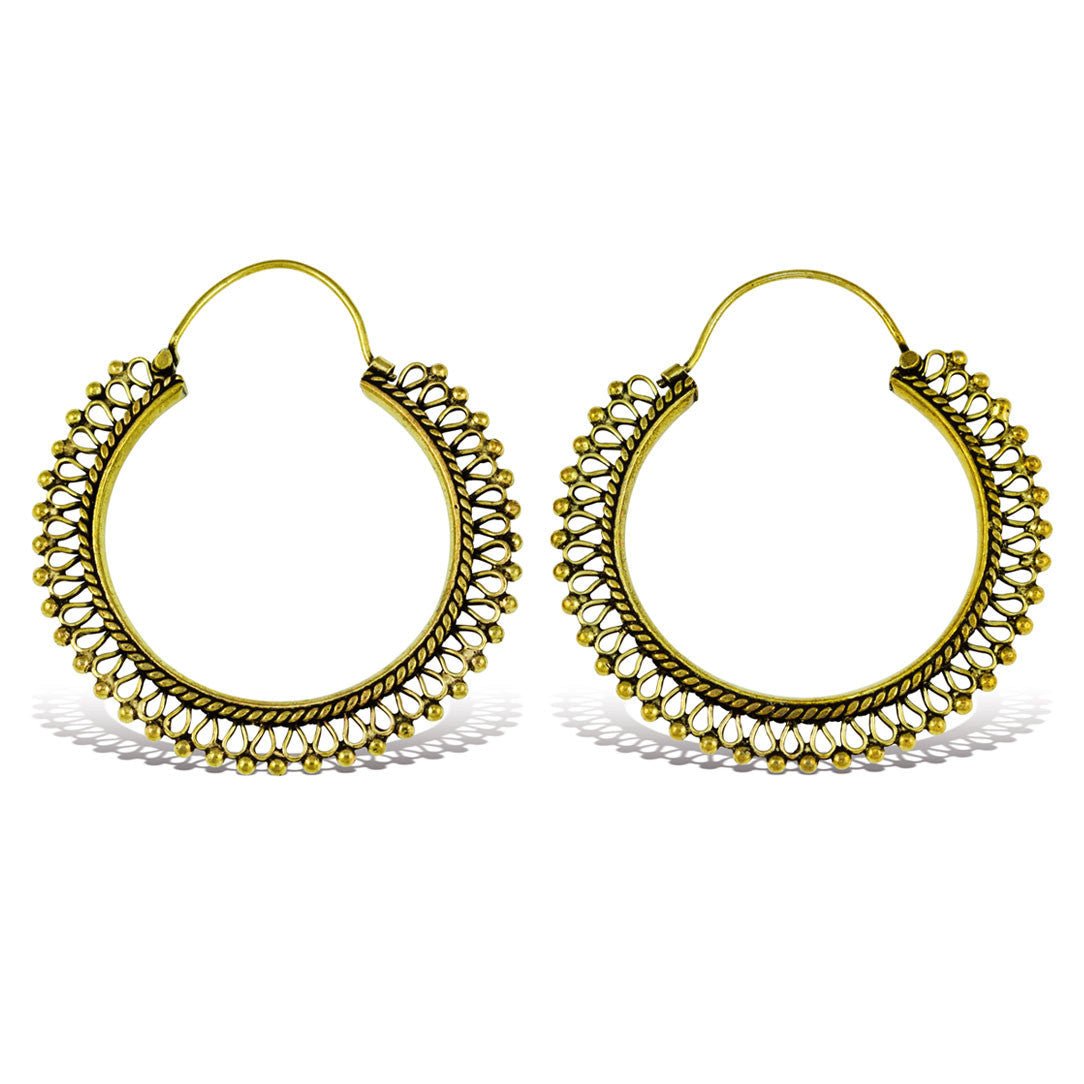 Woven Hoops - Tree Spirit Wellness
