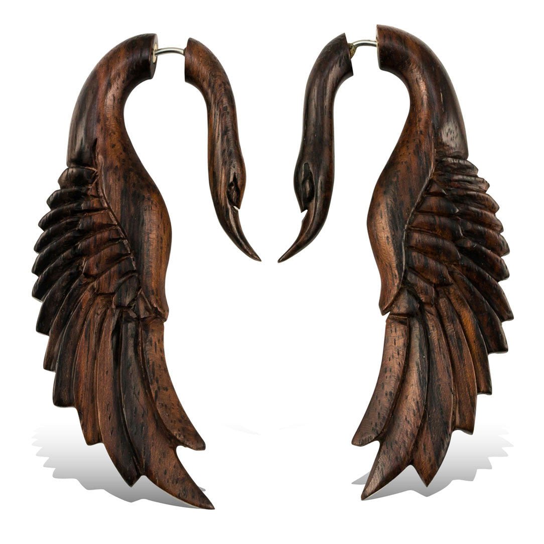 Yafah Swans - Wood - Tree Spirit Wellness