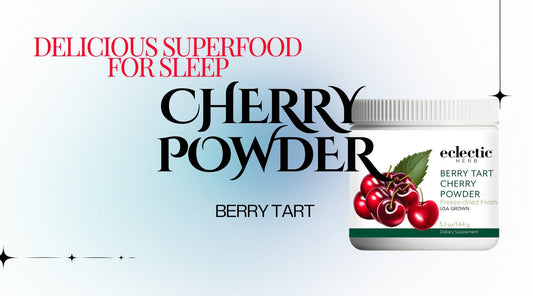 Berry Tart Cherry: A Delicious Superfood for Sleep, Recovery & Antioxidant Support 🍒✨ - Tree Spirit Wellness