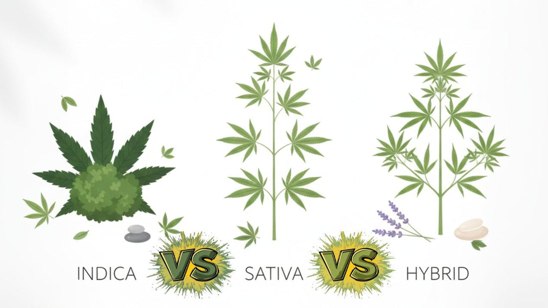indica vs sativa vs hybrid - Tree Spirit Wellness