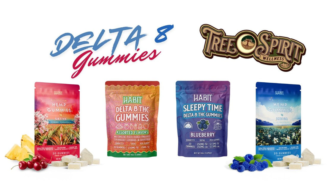 The Beginner’s Guide to Delta 8 Gummies: Effects and What to Expect - Tree Spirit Wellness